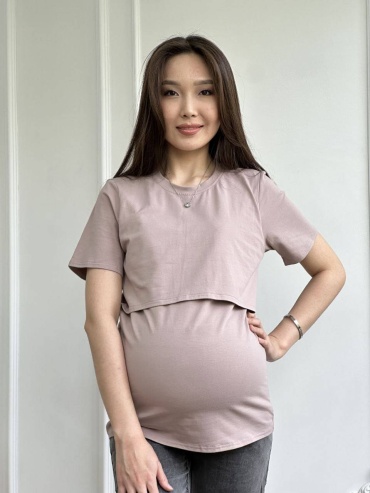 Футболка Sweetmama.kz коричневый