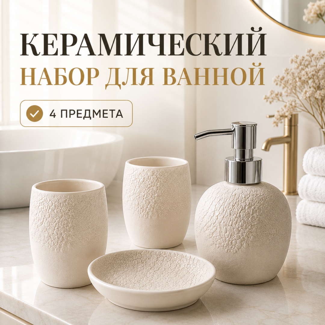 Набор аксессуаров набор-01 белый