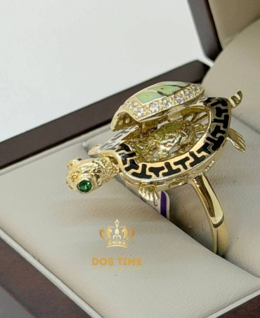 Кольцо DOS TIME 542917558 размер 20 вес 5.59 г золото, без вставок