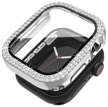 Чехол BOGEMA для Apple Watch Series 7,8,9 / 41mm серебристый