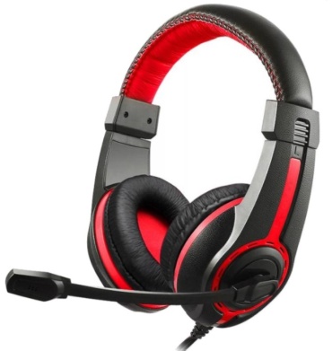 Наушники Oklick HS-L200 черно-красный