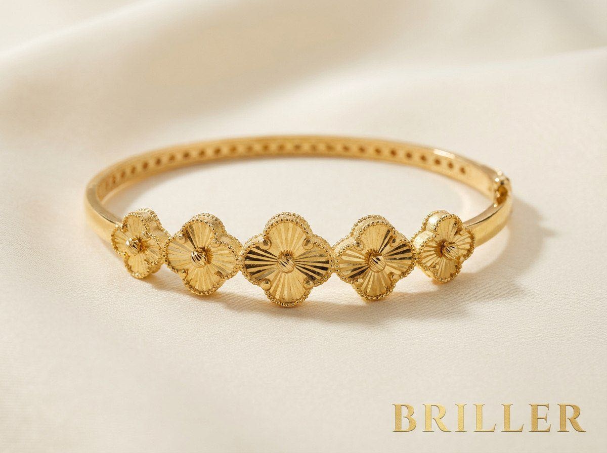 BRILLER 0783696 длина 20 см, вес 8 г золото, плетение обод