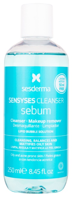 Sesderma Sensyses Cleanser Sebum лосьон для снятия макияжа 250 мл
