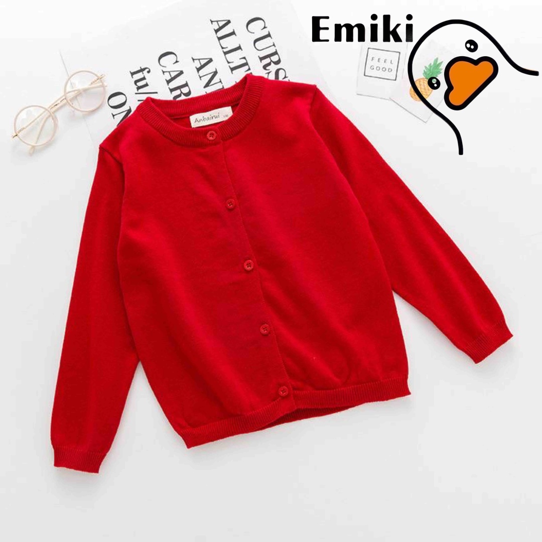 Кофта Emiki красный