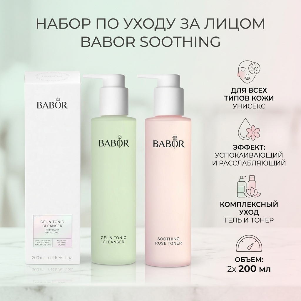 BABOR Soothing набор по уходу за лицом унисекс