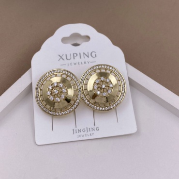 Серьги Xuping бижутерный сплав, фианит