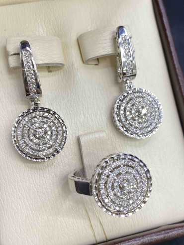 DN Jewelry U058327-S25530 вес 12.14 г золото, бриллиант