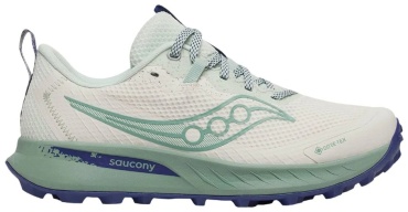 Кроссовки Saucony Peregrine 15 gtx белый, зеленый
