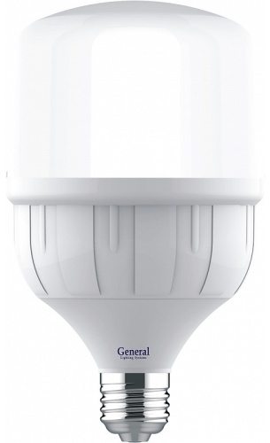 General 50W E27, светодиодная, холодный белый
