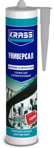 Герметик KRASS Универсал, цвет бежевый 300 мл