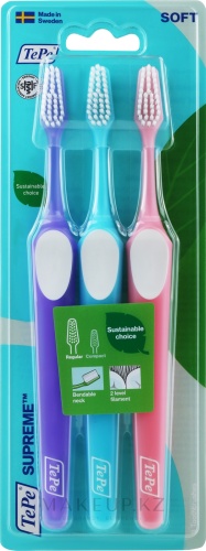 TePe TePe Supreme Soft зубная щетка мягкая 3 шт