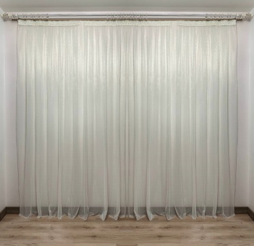 Тюль Renaissance 500x275 см 1 шт, сетка, молочный