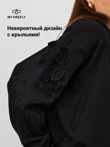 Ветровка черный
