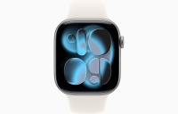 Смарт-часы Apple Watch Series 11 M/L 46 мм серебристый-бежевый