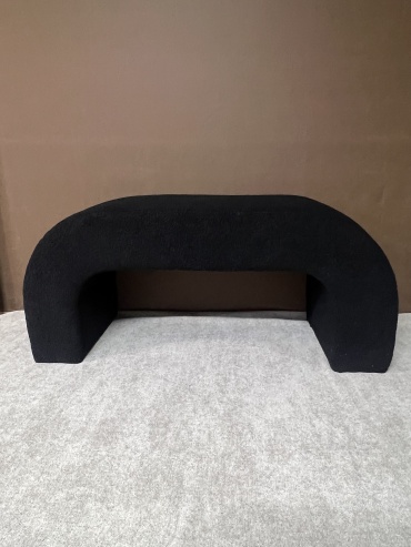 Банкетка NUR MASTER MEBEL , 100x40x45 см, черный