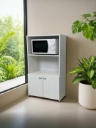 Стеллаж напольный Дачный, 62x34x112 см, белый