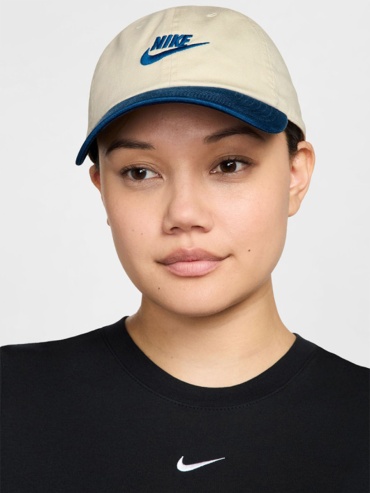 Кепка Nike размер 55, 60, бежевый, синий