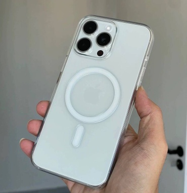 Чехол 1case_kz для Apple iPhone 16 Pro прозрачный
