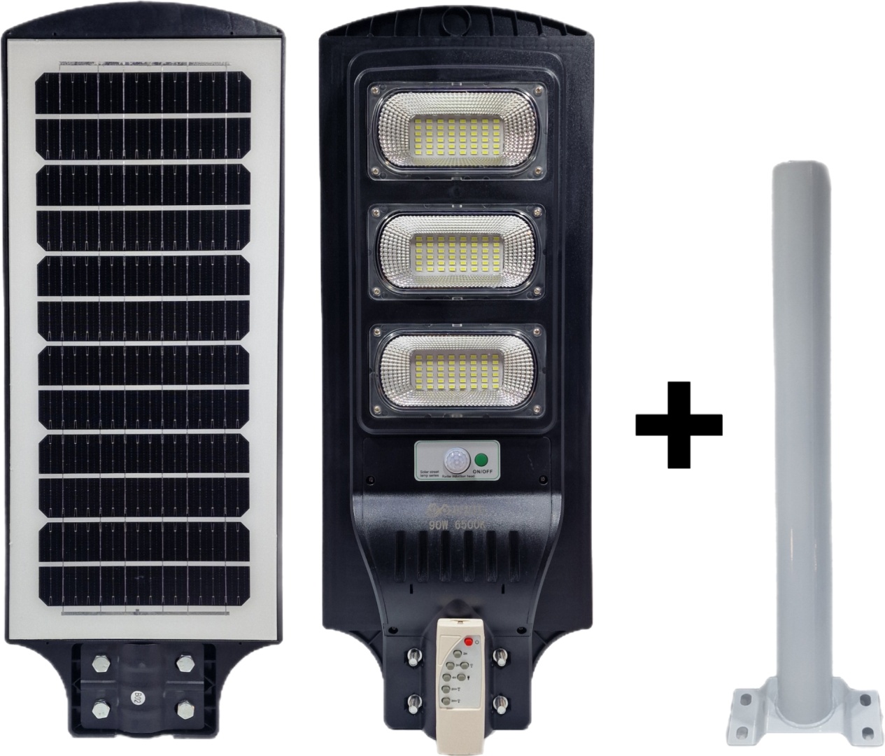 Прожектор на кронштейне Solar light 90 Вт, холодный белый