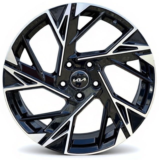 RNO 1216 7.5x18/5x114.3 D67.1 ET49 4 диска черный, серебристый
