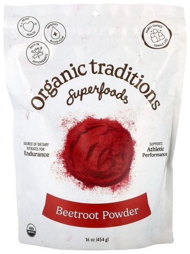 Organic Traditions Superfoods свекольный порошок 454 г