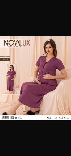 Ночная сорочка Noya Lux малиновый