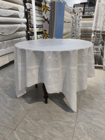 Клеенка KITCHENWARE STORE 180x180 см, силикон, 1 шт