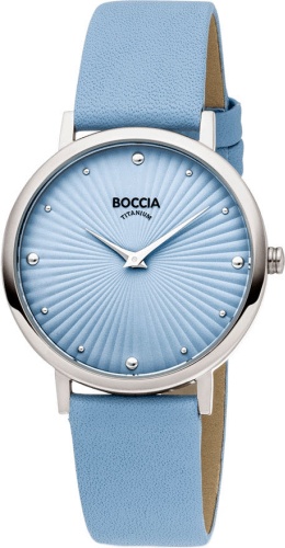 Кварцевые Boccia Titanium 3365-011Tick титан