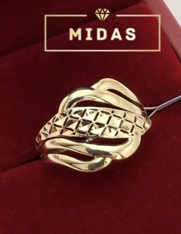 MIDAS 00147190 размер 19 вес 1.69 г золото, без вставок
