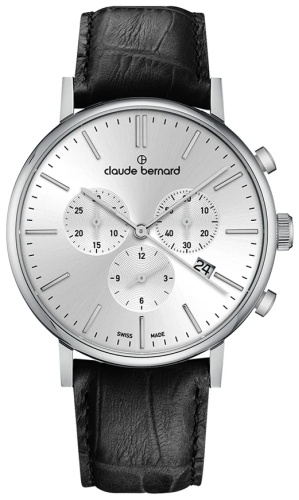 Кварцевые Claude Bernard 10258 3 AIN сталь
