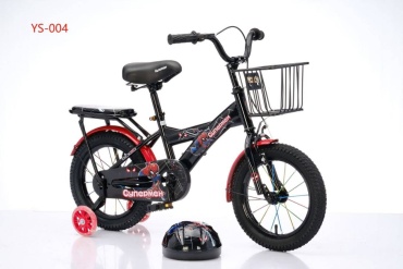 Двухколёсный велосипед 234 Toys 300 черный, красный
