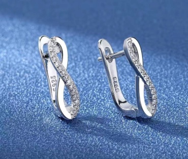 Серьги ADOR Nddgk7543 вес 2.6 г серебро, без вставок