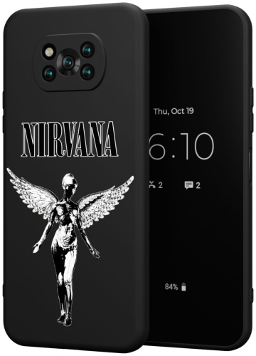 Чехол Mcover для Xiaomi POCO X3/X3 Pro рисунок