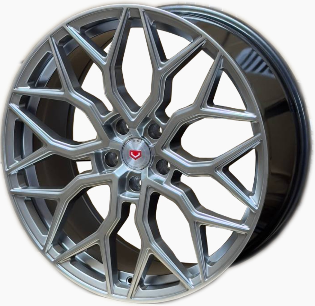 Kipardo HF-2 8.5x20/5x114.3 D67.1 ET38 4 диска серебристый, графит