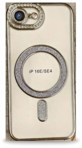 Чехол G-Case для Apple iPhone 16e серебристый