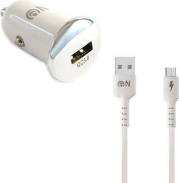 FaisOn А-26 LAP micro USB, USB 18 Вт белый
