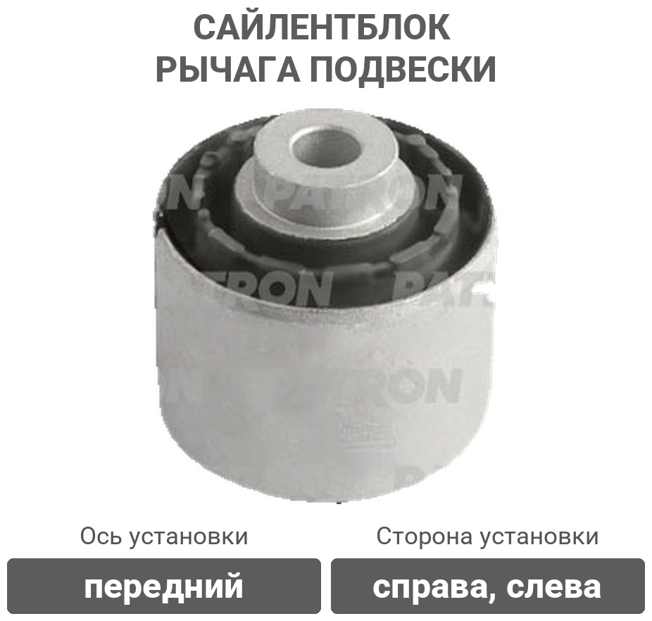 PATRON сайлентблок рычага подвески PSE12192