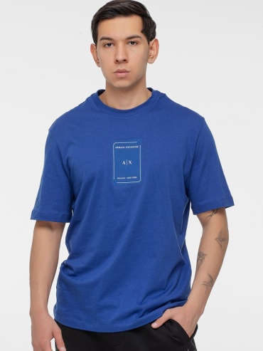 Футболка Armani Exchange темно-синий