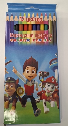 Цветные карандаши 12 цв