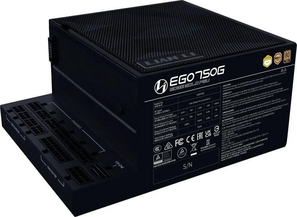Блок питания LIAN LI EG0750G 750 Вт