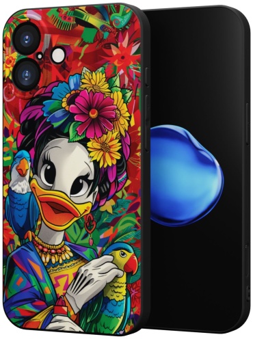Чехол Mcover для Apple iPhone 16 рисунок