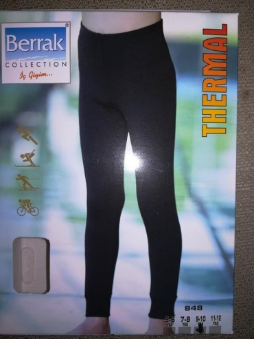 Кальсоны Berrak Tekstil черный