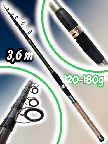 TAIFUN TAIFUN Удочка карповая Navigators 3,6 м, тест 120–180 г карповое 3.6 м