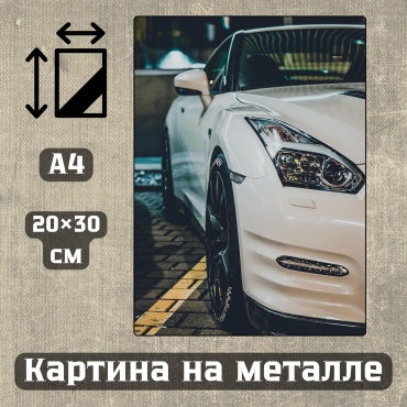 Sequoia VERS картина Картина на металле а4 Автомобили и МОТО-тема 20*30см 20x30 см