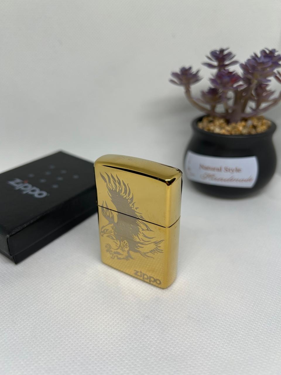 Zippo бензиновая зажигалка 007089KIRA, металлический сплав