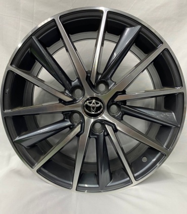 Rainbow Toyota 5809 7x17/5x114.3 D60.1 ET40 4 диска черный, серебристый