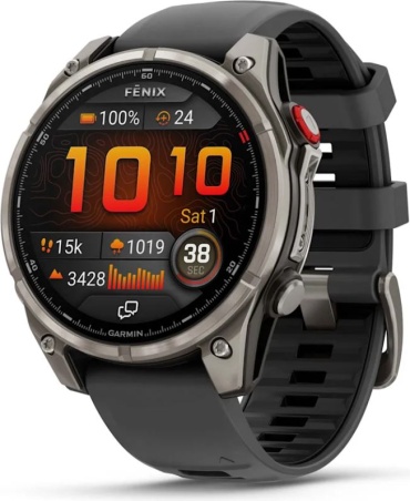 Garmin Fenix 8 Pro 47 мм серебристый-серый
