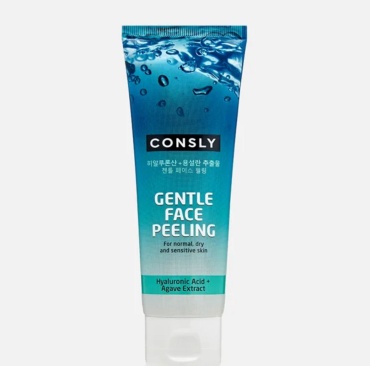 CONSLY gentle face peeling with hyaluronic acid and agave гель 120 мл