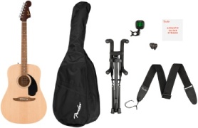 Акустическая гитара Fender California Debut Redondo Pack Natural 097-4000-421