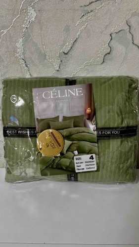 Комплект CELINE 2-спальный муслин, 2 наволочки: 55x80 см
